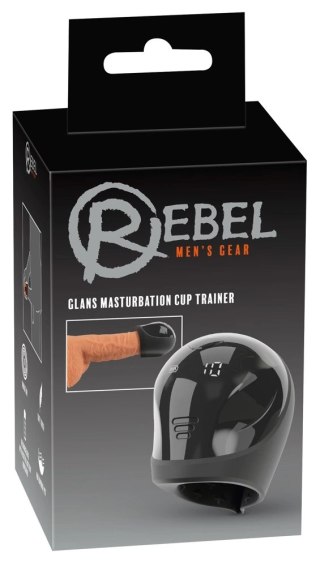 Rebel Glans Cup Trainer - trenażer z wibracjami, silikonowy, 10 trybow