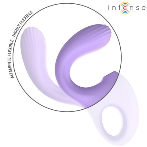 Intense Baxter Fioletowy Stymulator Anatomiczny z Funkcją Ssania i Wibracji