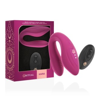 Rithual Kama Orchid - Model dla Par z Pilotem i 10 Trybami, Fioletowy