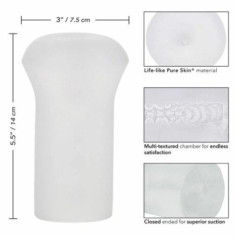 CalExotics Infinite Pleasure System Transparentny 14 cm TPE