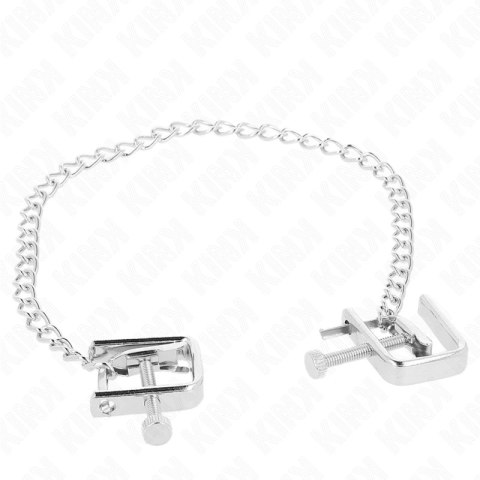 KINK Zaciski Imadła Łańcuchowe 30cm - Model Metalowy z Regulacją