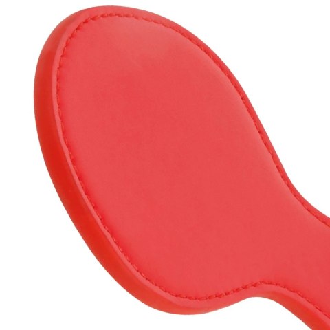 Darkness Paddle Red Rounded - wytrzymały akcesorium ze skory eco