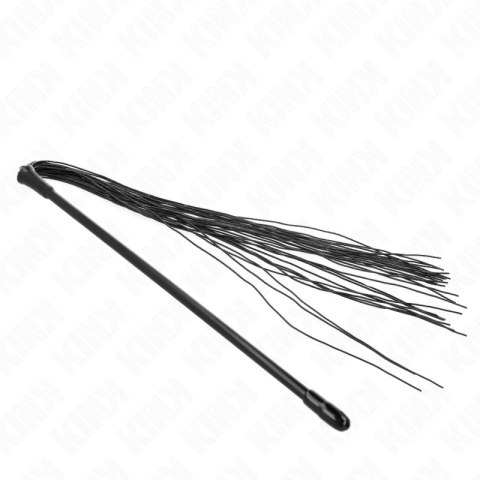 KINK Silikonowy Bicz 60 cm - Czarny, Elastyczny Model Premium