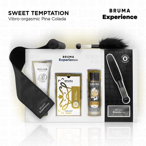 BRUMA Xperience Zestaw Intymny Pina Colada z Akcesoriami i Żelem Ultra Slip