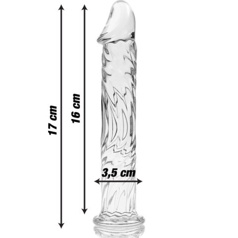 IBIZA Nebula Series Model 12 Transparent Szklana Forma 17 cm/3,5 cm