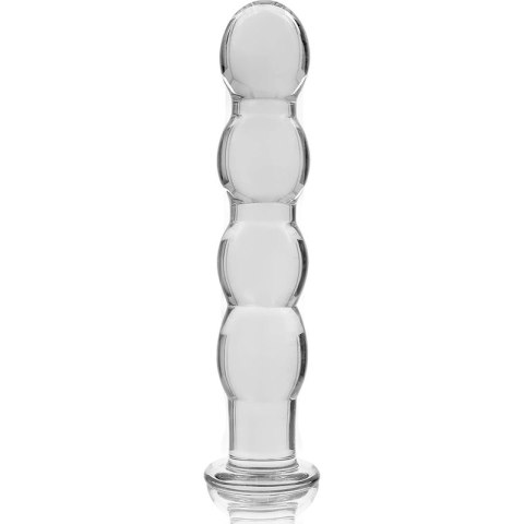 Ibiza Nebula Series Model 10 Szklany Przyrząd Intymny 16.5cm Transparentny