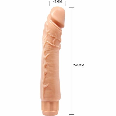 Baile DYBBUK Model Wibrujący 24 cm Flesh - System Anatomiczny TPR