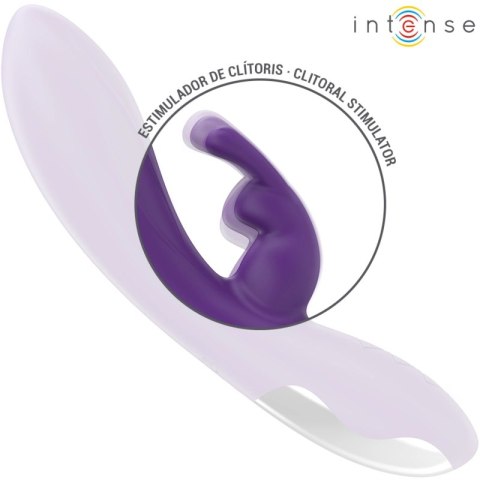 Intense Randall Fioletowy Model Rabbit 10 Trybow Wibracji Silikonowy