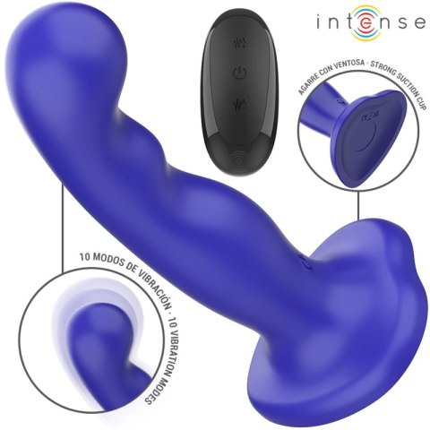 Intense Shorty Niebieski Model z Przyssawką i Pilotem, 16 cm