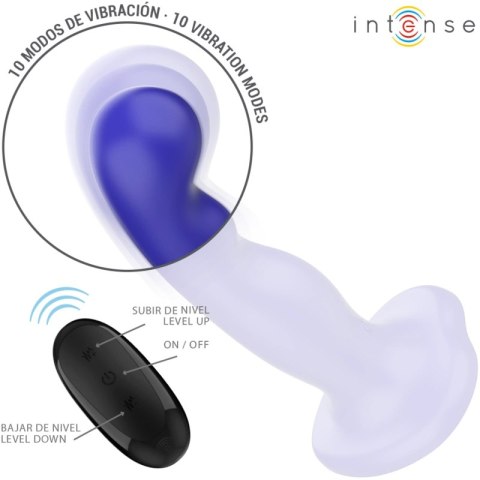 Intense Shorty Niebieski Model z Przyssawką i Pilotem, 16 cm