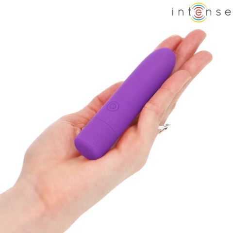 Intense Symone Fioletowa Kula Wibracyjna USB 8 Trybow 10x2,2 cm