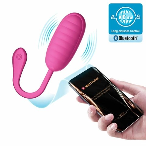 Pretty Love Catalina - Rożowy system wibracyjny z aplikacją, USB