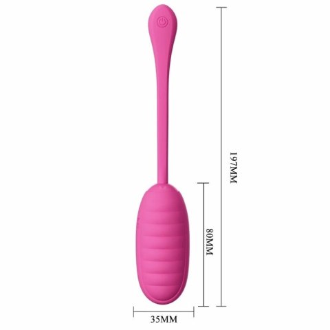 Pretty Love Catalina - Rożowy system wibracyjny z aplikacją, USB