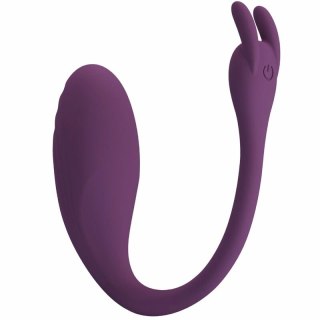 Pretty Love Catalina Wibrator Sterowany Aplikacją Fioletowy USB 12 Trybow