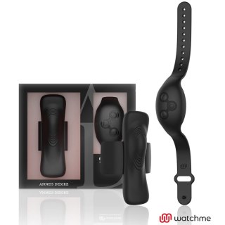 Anne's Desire Panty Secret z technologią WATCHME czarny 9,6cm
