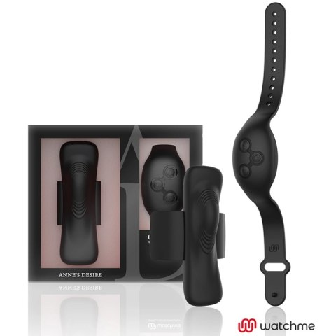 Anne's Desire Panty Secret z technologią WATCHME czarny 9,6cm