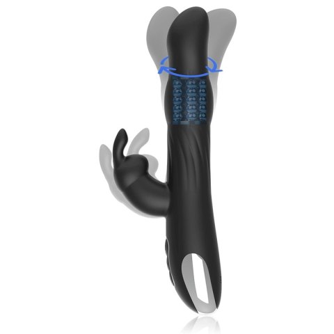 BRILLY GLAM Moebius Rotator Rabbit bezprzewodowy silikonowy 24 cm fioletowy