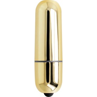 ONLINE Mini Bullet Vibe Złoty - kompaktowy model 10 trybow wibracji