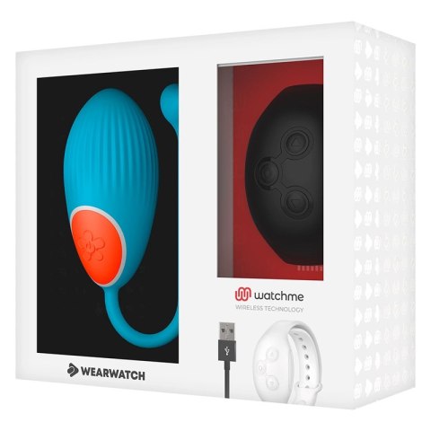 WEARWATCH EGG Blue - System WATCHME, Pilot Zegarek, 7 Trybow, Wodoodporny