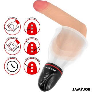 JAMYJOB XPAND LITE szara pompa masująca do stref intymnych 3 tryby