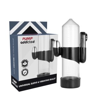 Pump Addicted - Wibrujący Pocisk do Systemow Pomp, Czarny