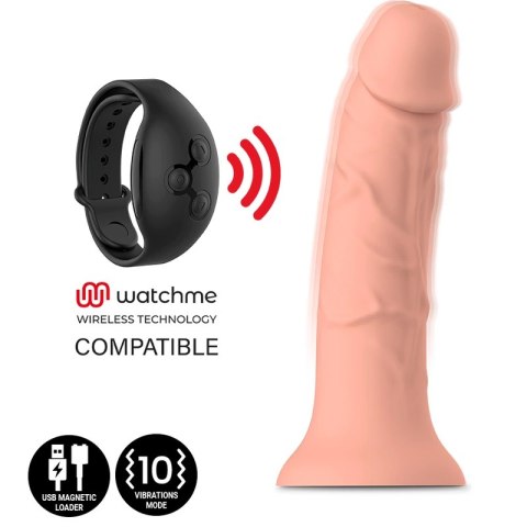 MYTHOLOGY Asher Model M - System wibracyjny Watchme, silikon premium, 20 cm