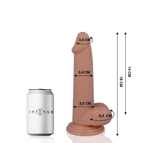 Mr. Intense Model 10 - anatomiczny system intymny 18 cm z przyssawką