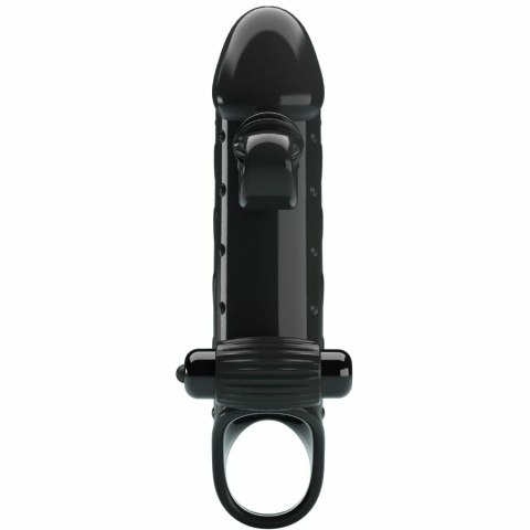 Romance MC64 Czarny Rękaw Anatomiczny z Funkcją Wibracji TPE