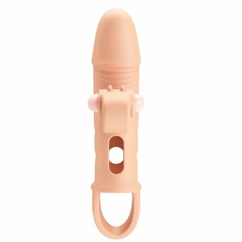Romance Naturalny Przedłużony Rękaw Intymny z Wibracją TPE