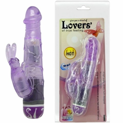 Baile Model Rabbit Violet - wielofunkcyjny wibrator z 10 trybami pracy