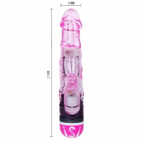 Baile Model Rabbit Violet - wielofunkcyjny wibrator z 10 trybami pracy
