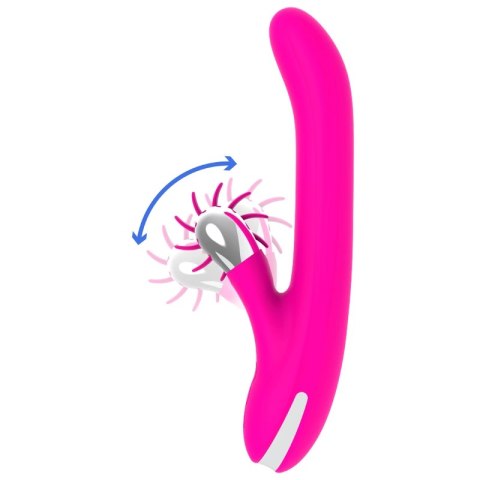 Diversia Bunny Rotation 24 cm - model obrotowy silikonowy z ładowaniem USB