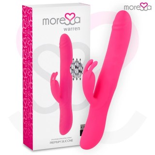 Moressa Warren Premium silikonowy model z systemem Rolling, fioletowy 25,5 cm
