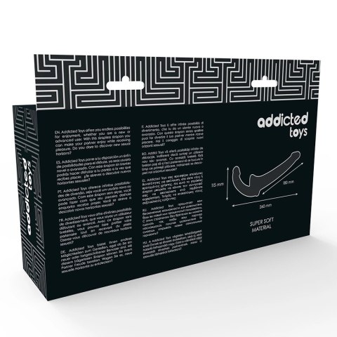 Addicted Toys Model Double Flex - System podwojny, beżowy, 26 cm