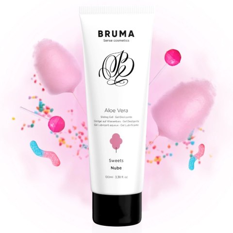 BRUMA Aloe Vera Żel Nawilżający Słodki Smak 100 ml Wodna Formuła
