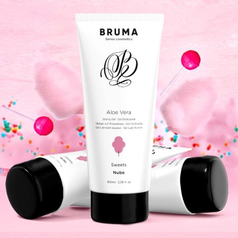 BRUMA Aloe Vera Żel Nawilżający Słodki Smak 100 ml Wodna Formuła