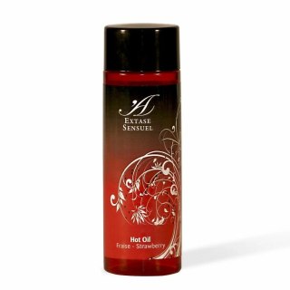 Extase Sensuel Olejek Rozgrzewający Truskawkowy 100ml do Masażu