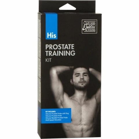 CalExotics Zestaw Prostatyczny dla Mężczyzn, silikon i PVC, 4 elementy