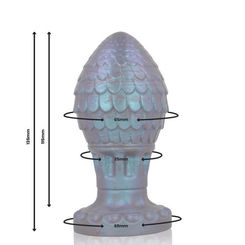 EPIC Cybersilicock Vrakos Dragon Egg korek anatomiczny L silikonowy