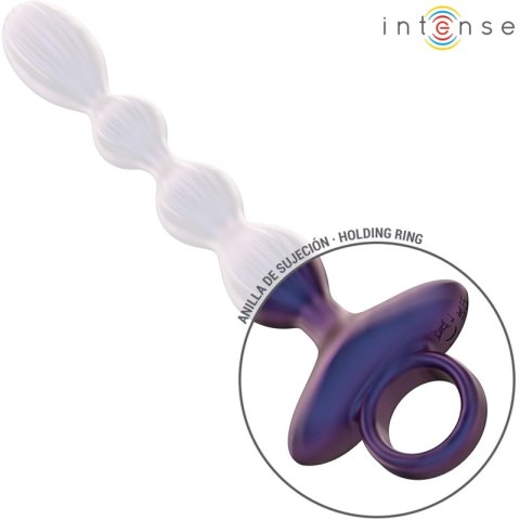 Intense Jackie Model 1 - Wibrujący Plug Anatomiczny z Pilotem, Czarny