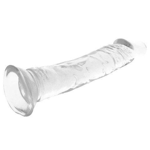 XRAY Clear Model 21 cm - Transparentny, miękki żel, przyssawka