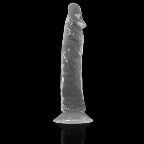 XRAY Clear Model 21 cm - Transparentny, miękki żel, przyssawka