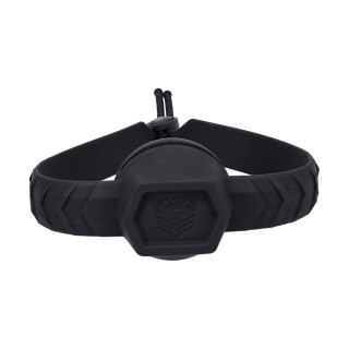 Doc Johnson Max Comfort Gag Black silikonowy system ustny