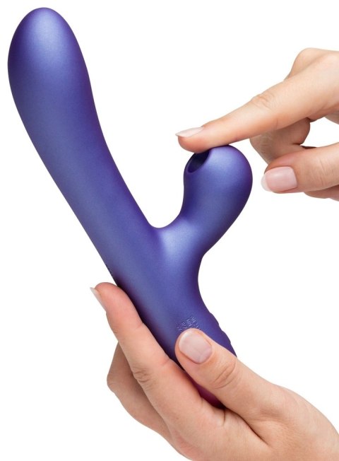 ROMP Pulse - dwufunkcyjny model z systemem pulsacji i wibracji, silikon