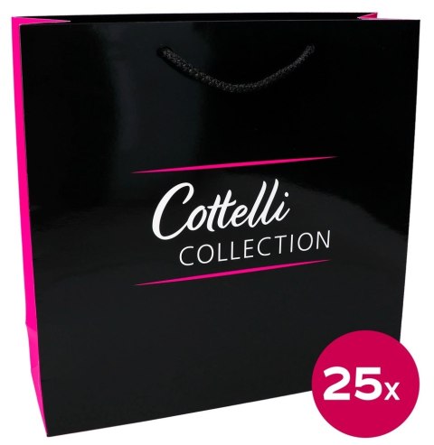 Cottelli Collection Torby Papierowe Laminowane 30x10x30 cm Zestaw 25 sztuk