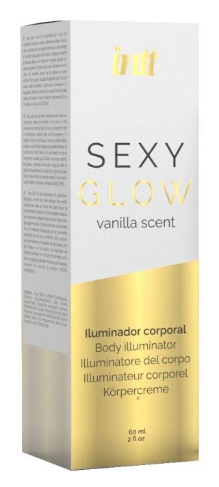 Intt Sexy Glow krem do ciała ze złotymi mikrogranulkami 60 ml