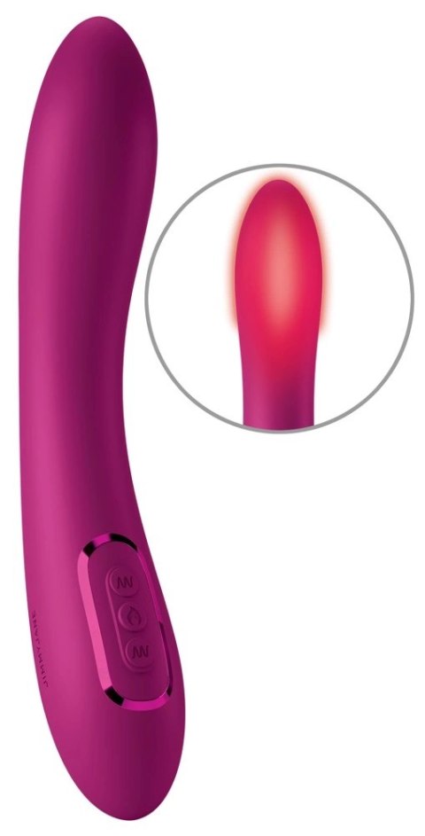JimmyJane Solis Form 6 silikonowy wibrator z funkcją podgrzewania 22 cm