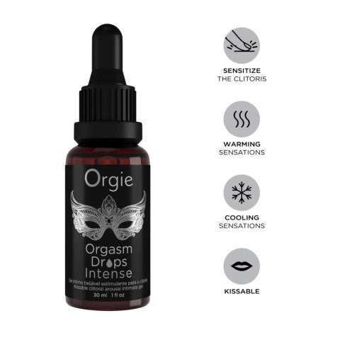 Orgie Orgasmic Bullet Mini wibrator + żel nawilżający 10 trybow