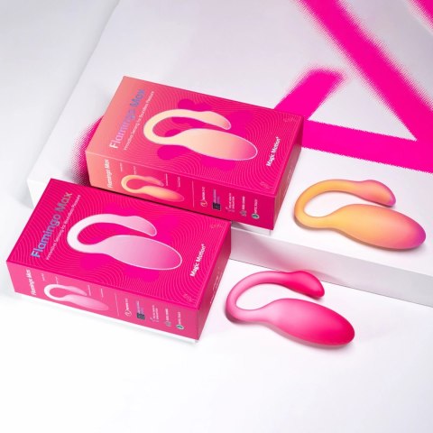 Magic Motion Flamingo Max Orange - Inteligentny Trener Kegla IPX6