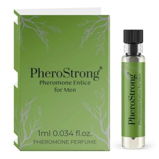 PheroStrong Entice For Men perfumy z feromonami 1ml, drzewny aromat